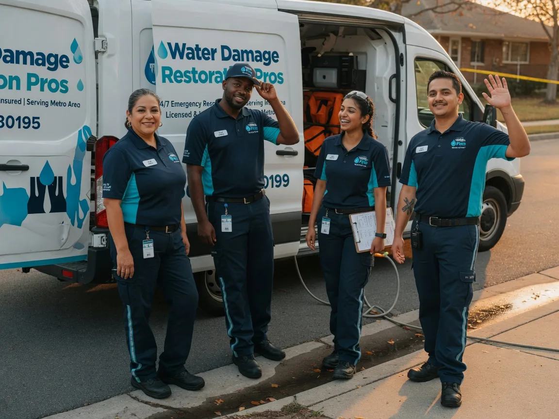 Water Damage Restoration company in Donie, TX
